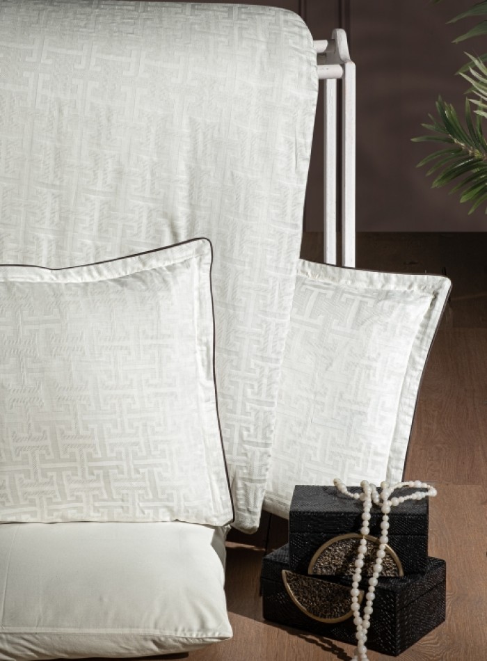 Постельное белье Rodel Cream La Romano premium сатин семейный 160х220 (2шт) — изображение 2