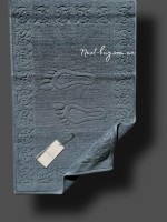 Натуральний килимок-рушник для ніг Maison D'or Steps blue - Зображення 2