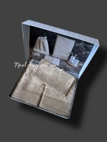 Набор бамбуковых полотенец Maison D'or Roesia Estee beige — изображение 2