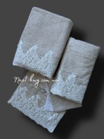 Maison D'or New Trendy Jasmin Cotton набор полотенец хлопок bej-ecru