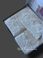 Maison D'or New Trendy Jasmin Cotton набор полотенец хлопок bej-ecru — изображение 4