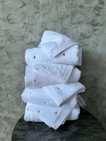 Набір рушників Cestepe Love blue micro cotton - Зображення 4