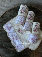 Набор полотенец Maison Dor Lady Roses крем 30х50 4шт.