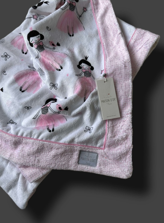 Дитячий плед Maison Dor Princess pinki 100х150 Туреччина - Зображення 2