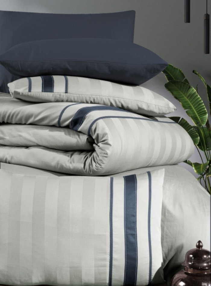 First choice Artwel Silver delux сатин постільна білизна полуторна 160х220 - Зображення 2