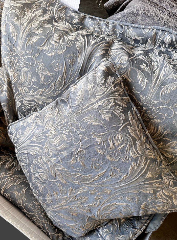 Изысканное покрывало Diamond Emma grey Турция 260x270 — изображение 2