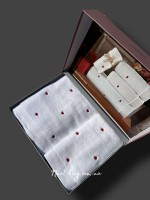 Набір рушників Cestepe Love red micro cotton - Зображення 2