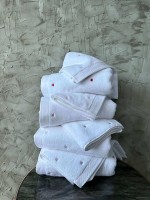Набір рушників Cestepe Love red micro cotton - Зображення 4