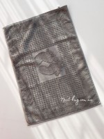 Натуральний килимок-рушник для ніг Febo Ayak paspas grey 50x70 - Зображення 2