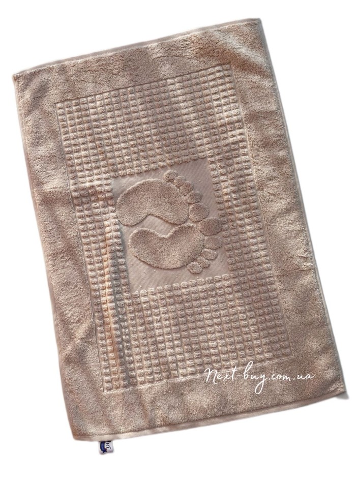 Натуральний килимок-рушник для ніг Febo Ayak paspas beige 50x70 - Зображення 3