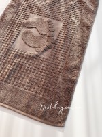 Натуральний килимок-рушник для ніг Febo Ayak paspas brown 50x70 - Зображення 3