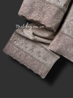 Набор бамбуковых полотенец Maison D'or Indila Simone beige — изображение 3