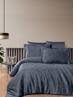 First choice Corina Denim постільна білизна сатин-жакард євро 200х220