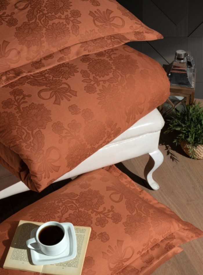 First choice Herra Tile постільна білизна сатин-жакард полуторна 160х220 - Зображення 2