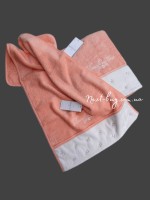 Maison D`or Lavoine Butterfly salmon махровий рушник 50х100