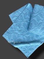 Махровое полотенце для бани Cestepe Mihribar blue 70х140 Турция — изображение 2