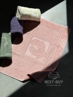 Натуральний килимок-рушник для ніг Febo Ayak paspas pink 50x70 - Зображення 7