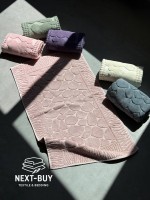 Натуральний килимок-рушник для ніг Febo Paspas rose 50x85 - Зображення 4