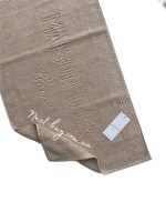 Натуральний килимок-рушник для ніг Maison D'or Bathmat beige - Зображення 2