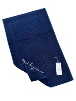 Натуральний килимок-рушник для ніг Maison D'or Bathmat navy