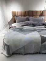Плед Souci Yesil бавовняний 180х220 Туреччина