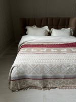 Плед Blanna Bej хлопковый 180х220 Турция — изображение 4