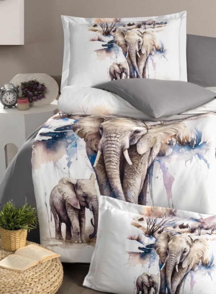 Постільна білизна First choice Safari 3D Satin евро 200х220 - Зображення 10