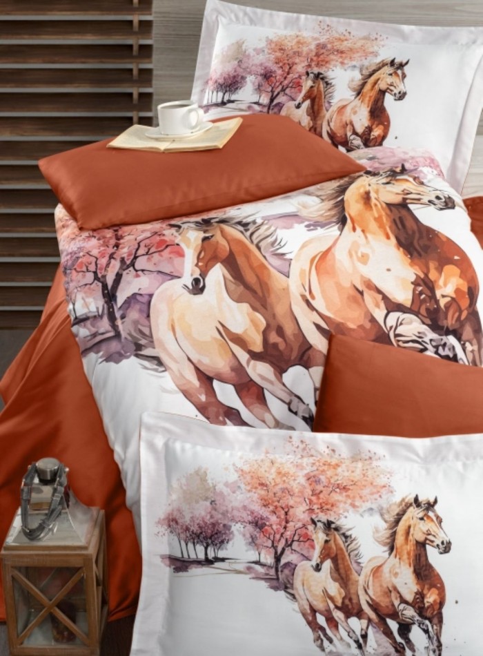 Постільна білизна First choice Silvan 3D Satin евро 200х220 - Зображення 2