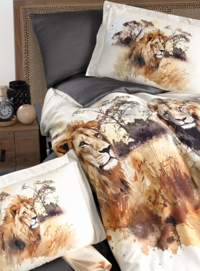 Постільна білизна First choice Leo 3D Satin евро 200х220 - Зображення 2
