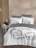 Постільна білизна First choice Keira 3D Satin евро 200х220