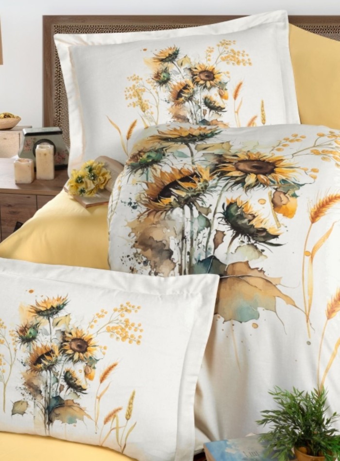 Постільна білизна First choice Sunmarry 3D Satin евро 200х220 - Зображення 2