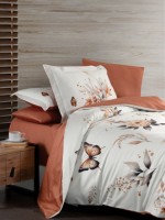 Постільна білизна First choice Senyana 3D Satin евро 200х220 - Зображення 2