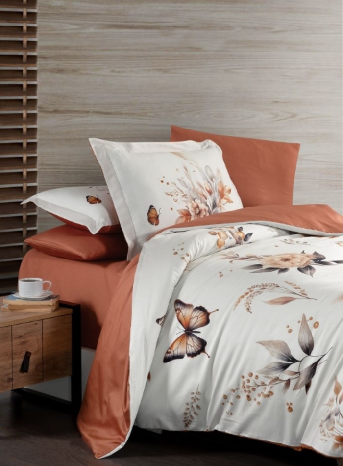 Постільна білизна First choice Senyana 3D Satin евро 200х220 - Зображення 2