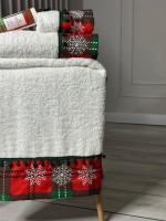 Новогодний набор махровых полотенец La Maison Merry 3шт. + ароматический спрей — изображение 6