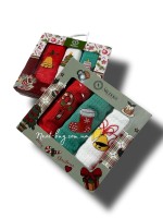Набор кухонных полотенец Nilteks Merry Christmass 3шт. 40х60 — изображение 3