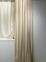 Штора оксамит Velvet бежева - Зображення 4