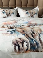 Постільна білизна First choice Safari 3D Satin евро 200х220 - Зображення 9
