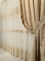 Штора мармур Marble бежева