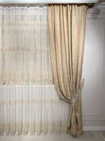 Штора мармур Marble бежева - Зображення 6