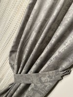 Штора мраморная Marble серая — изображение 7