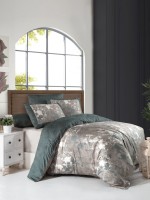 Постільна білизна Lily Moonmist La Romano premium сатин евро 200х220
