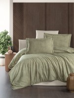 Постільна білизна Marlen Cedar La Romano premium сатин евро 200х220