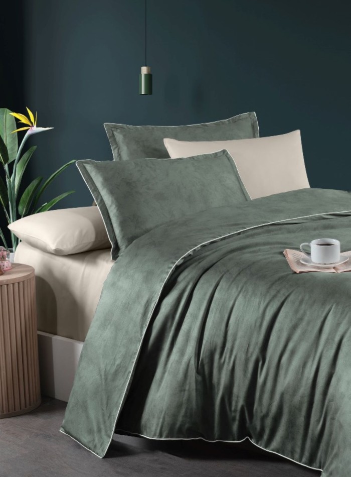 Постільна білизна Marlen Moonmist La Romano premium сатин евро 200х220 - Зображення 2