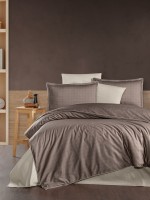 Постільна білизна Ruth Wooden La Romano premium сатин евро 200х220