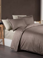 Постільна білизна Ruth Wooden La Romano premium сатин евро 200х220 - Зображення 2