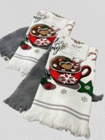 Набір кухонних рушників Ada Merry Christmas 2шт. 40х60 - Зображення 4