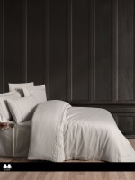 First choice Gomez Beige vip сатин постельное белье евро 200х220