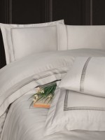 First choice Gomez Beige vip сатин постельное белье евро 200х220 — изображение 2