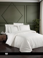 First choice Pierre Cream vip сатин постельное белье евро 200х220