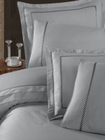 First choice Pierre Grey vip сатин постельное белье евро 200х220 — изображение 2